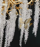 Wisteria Crystal Long | Chandelier
