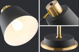 Nova Gold and Black Floor Lamp | Urban Series