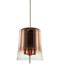 Rose Gold Pendant Lamp | Chrome Design