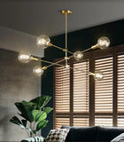 Elegant Gold Balls Chandelier | New Arrival