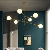 Elegant Gold Balls Chandelier | New Arrival