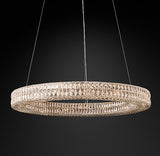 Elegant Crystal Ring Chandelier | Hotel Series