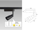 7w COB LED Track Light | Zoomable Angle