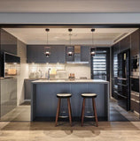 Modern Contemporary Rose Gold LED Pendant Light | New arrival