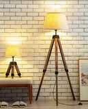 Citta Tripod Wooden Leg Floor Lamp | New Arrival