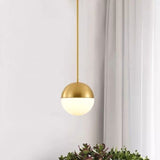 Vilmar White and Gold Pendant Light | Urban Series