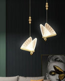 Butterfly Gold LED Pendant Light | Luxury Series