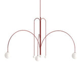 Oravi Red LED Pendant Light | Modern Series