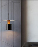 Welina Gold and Black Pendant Lamp | Industrial Series