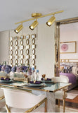 3 Head Gold LED Ceiling Mounted | Modern Design