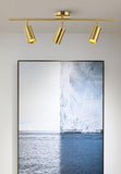 3 Head Gold LED Ceiling Mounted | Modern Design