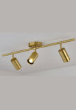 3 Head Gold LED Ceiling Mounted | Modern Design