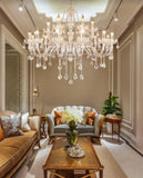 Ashley 15 Arms Crystal Chandelier | Classic Series