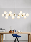 Leconic Gold Round-shaped LED Pendant Light | Dining Hall