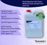 Diverseal Instant Hand Sanitizer (5L) | Alcohol Based