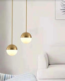 Vilmar White and Gold Pendant Light | Urban Series