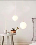 Lovisa Gold and White Pendant Light | Urban Series