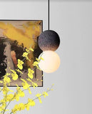 Stone Black LED Pendant Light | Designer Series