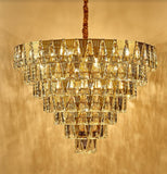 Beautiful Pyramid Crystal Chandelier | Designer Series