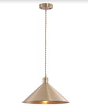 Vintage Pyramid - shaped Pendant Light | Brass Series
