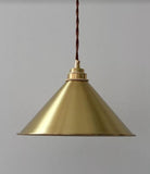 Vintage Pyramid - shaped Pendant Light | Brass Series
