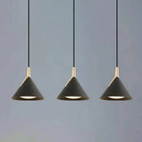 3 IN 1 CONICAL DINETTE DROP PENDANT METAL