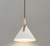 CONICAL DINETTE DROP PENDANT METAL