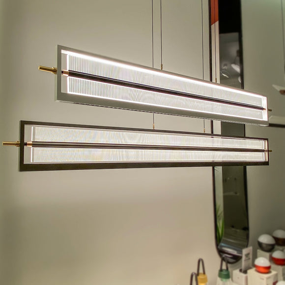 Noir Luxe Linear | Pendant Light