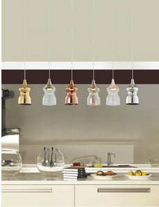 Classy Glass Pendant Lamp | Island Lighting