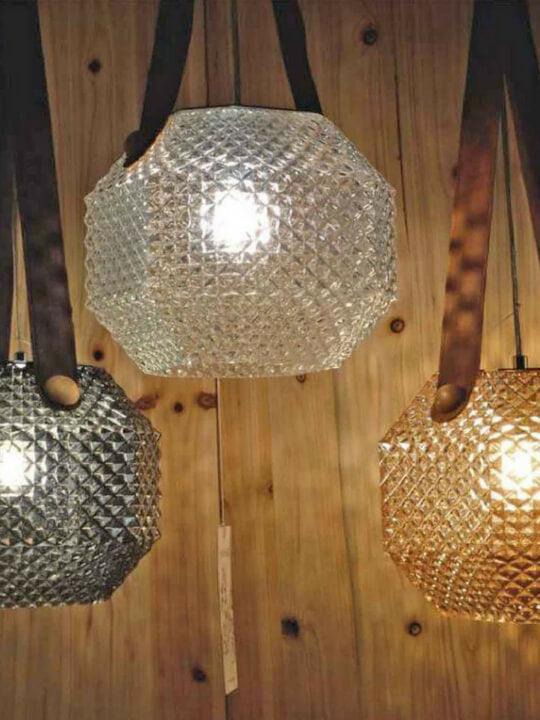 Leather Pendant Light | Modern Design