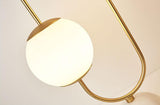 Oval Gold Table Lamp | Designer Series