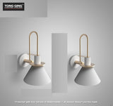 Retro White Wall Lamp | Designer Series