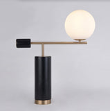 Goro Marble Globe Table Lamp | Oriental Series