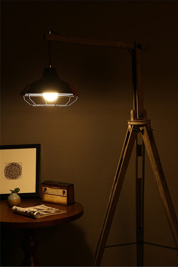 Wooden Vintage Designer Floor Lamp | Retro Design