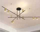 Gold Trendy Chandelier | Designer Series