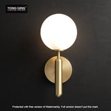 Lees Gold Ball Wall Light | Urban Series