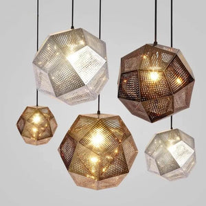 Polyhedron-shaped Pendant Light (600mm) | Minimalist Series