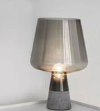 Trendy Smokey Grey Table Lamp | Minimalist Series