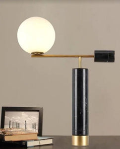 Goro Marble Globe Table Lamp | Oriental Series