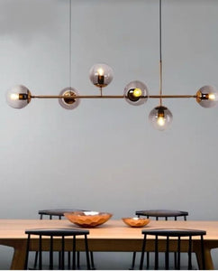 Newell Classy & Trendy Glass Pendant Light | New Arrival (6 Balls)