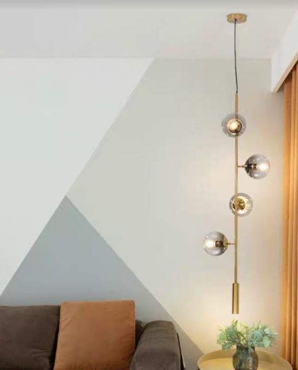 Classy & Trendy Glass Pendant Light | New Arrival (4 Balls)