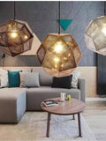 Polyhedron-shaped Pendant Light (600mm) | Minimalist Series