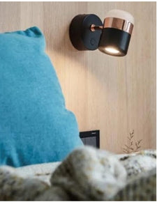 Black and Rose Gold Wall Light | New Arrival
