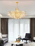 Vintage Round Crystal Chandelier | Designer Series