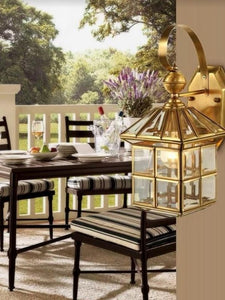 Square Copper Wall Light | Copper Series
