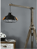 Wooden Vintage Designer Floor Lamp | Retro Design