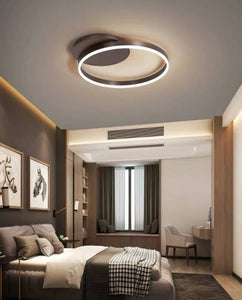 Lindby Exclusive Single Ring LED Ceiling Mounted Light | Modern Series 