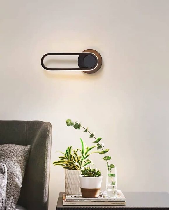 Twin Black 16W Wall Light Tong Ging