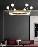 Royale Gold Crown LED Pendant Light | Posh Series