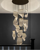 Paquito 8 LED High Ceiling Chandelier | Classy Series